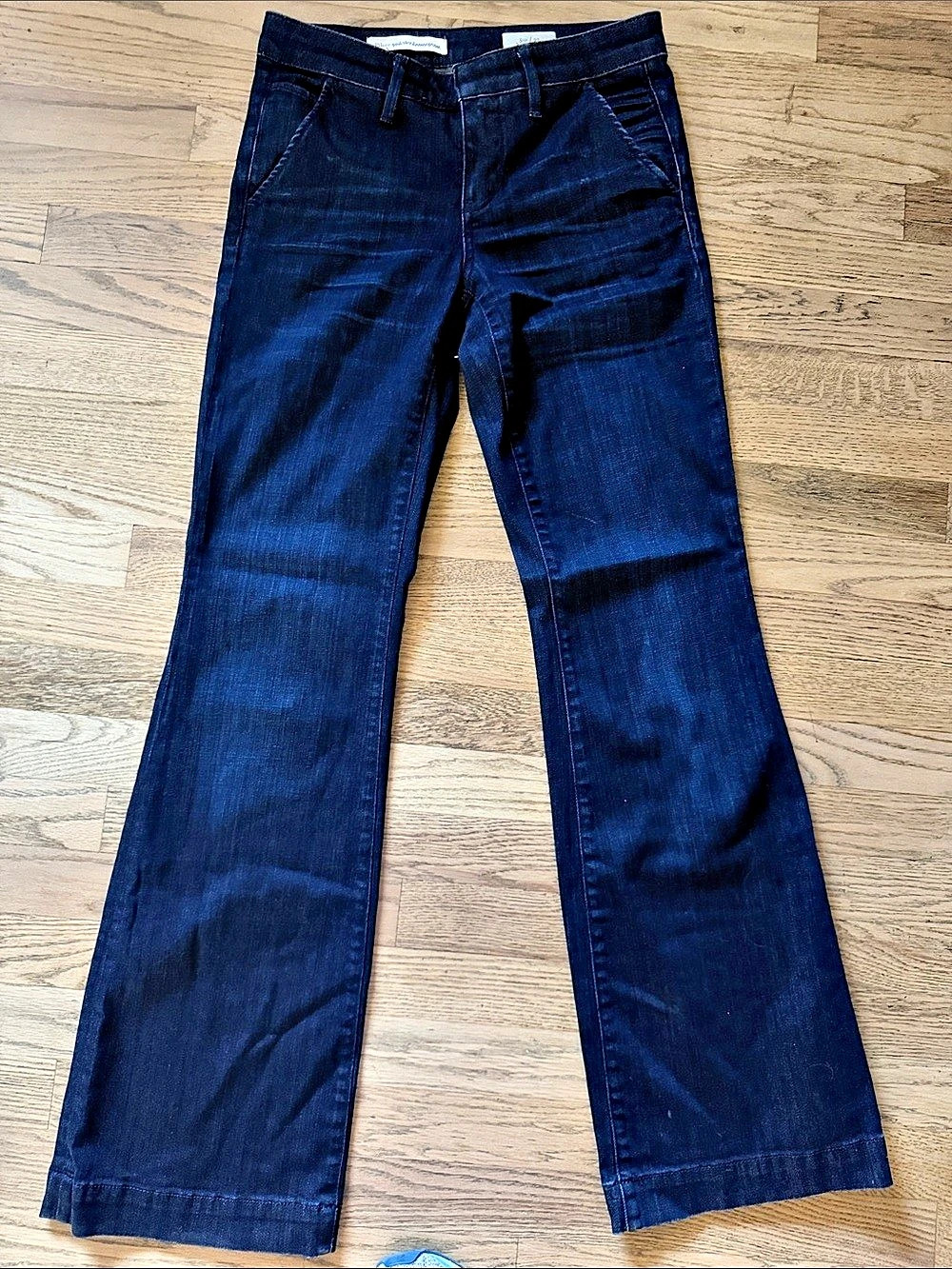 Anthropologie Pilcro & the Letterpress Dark Wash Flare Jeans Sz 27/4 EXC COND